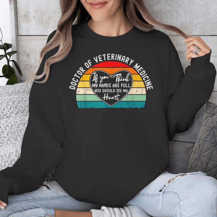 Doctor Of Veterinary Medicine DVM Graduation Appreciation Unisex Sweatshirt