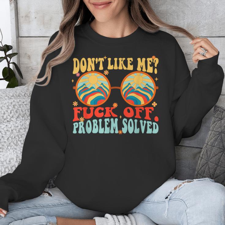 Don't Like Me Antisocial Introvert & Anti Social Unisex Sweatshirt Don't Like Me Antisocial Introvert & Anti Social Unisex Sweatshirt
