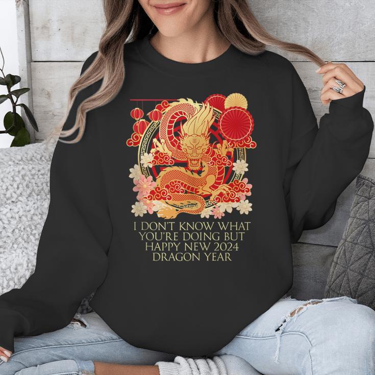 I Dont Know What Youre Doing Chinese New Year Introvert Unisex Sweatshirt