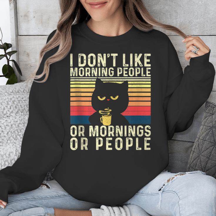 I Don't Like Morning People Introvert Introverted Antisocial Unisex Sweatshirt I Don't Like Morning People Introvert Introverted Antisocial Unisex Sweatshirt