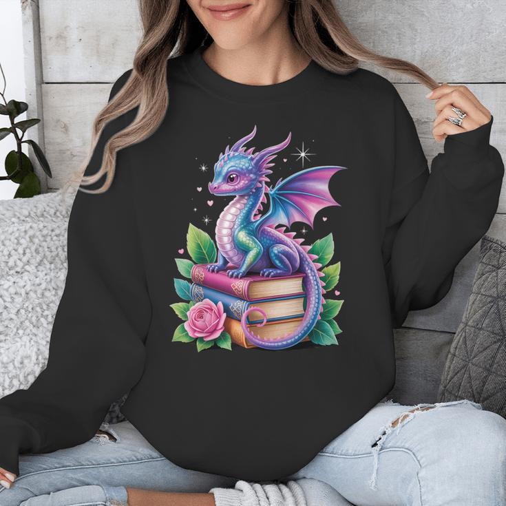 Dragon Book Fantasy Reading Unisex Sweatshirt