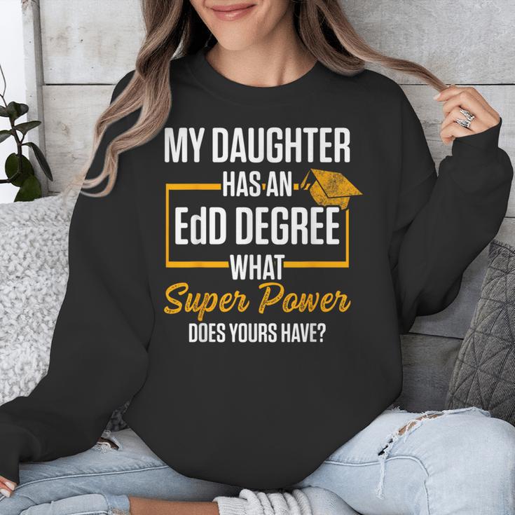 EdD Doctor Of Education Daughter Doctorate Graduation Unisex Sweatshirt
