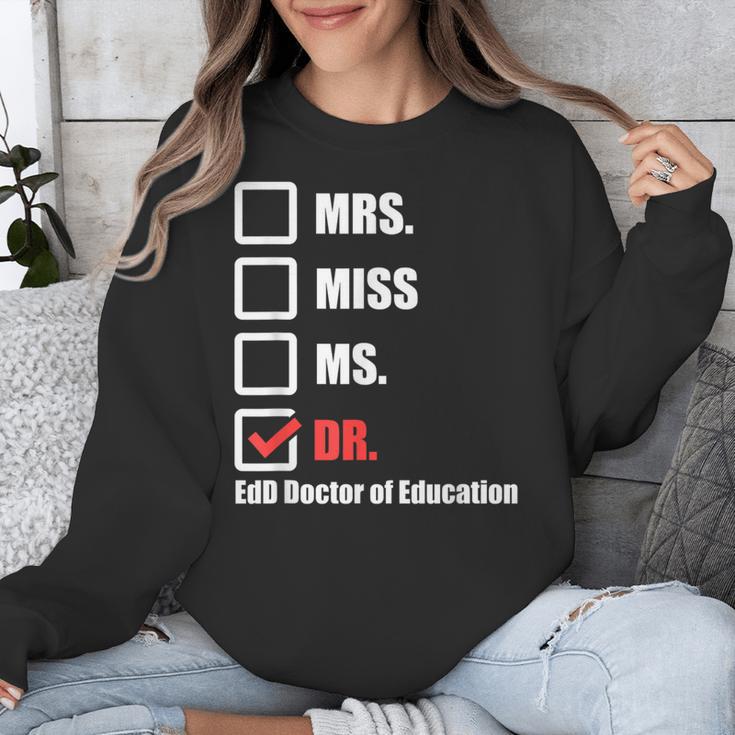 EdD Doctor Of Education Dr Doctorate Graduation Unisex Sweatshirt