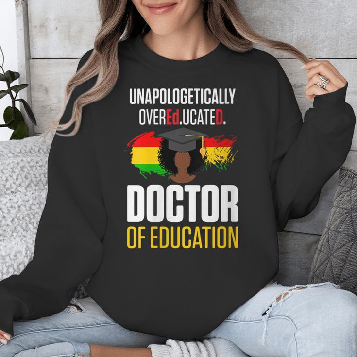 EdD Doctor Of Education Educated Doctorate Graduation Unisex Sweatshirt