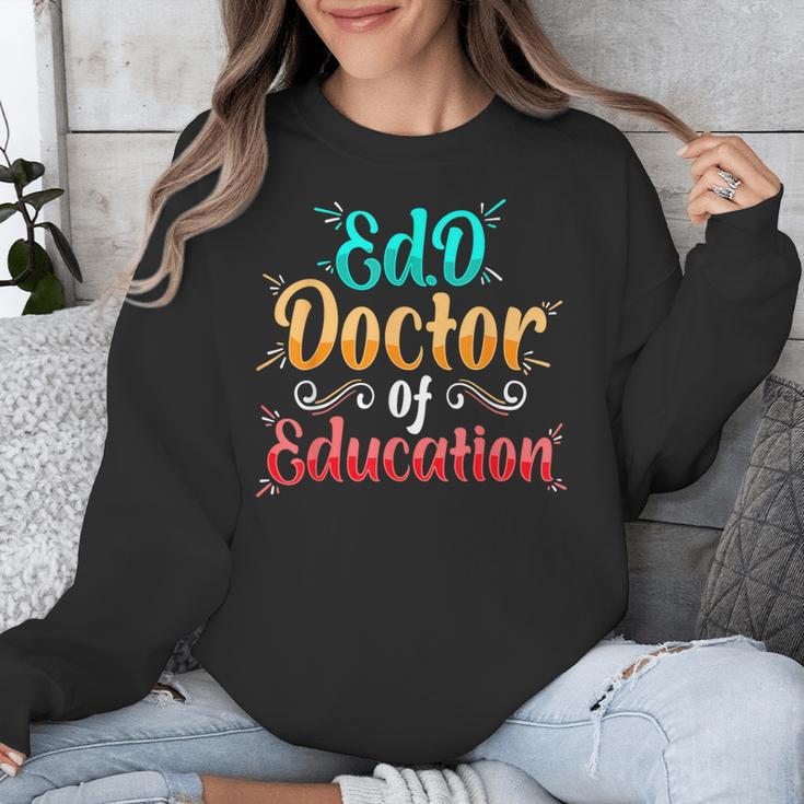 EdD Doctor Of Education Inspiring Doctorate Graduation Unisex Sweatshirt