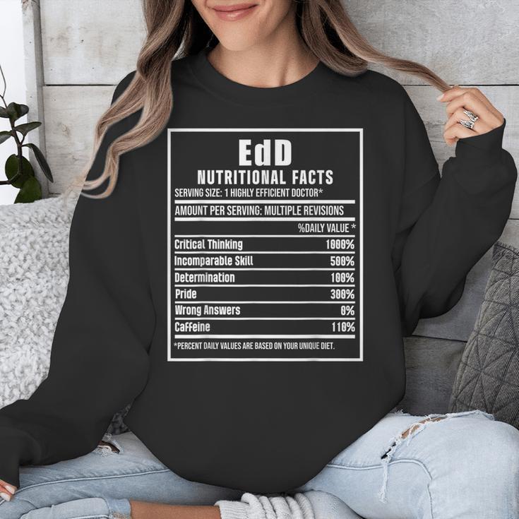 EdD Doctor Of Education Nutrition Doctorate Graduation Unisex Sweatshirt
