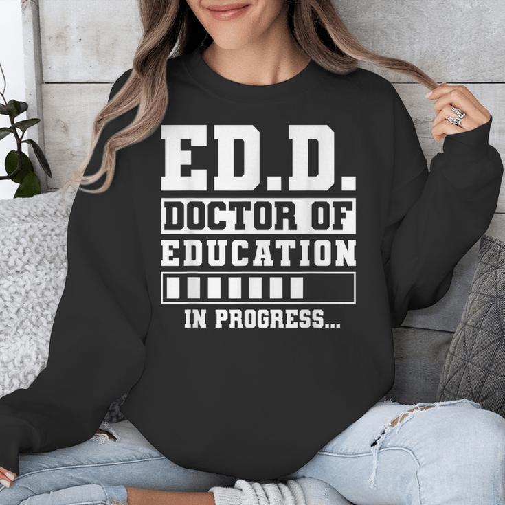 EdD Doctor Of Education In Progress EdD Graduation Unisex Sweatshirt
