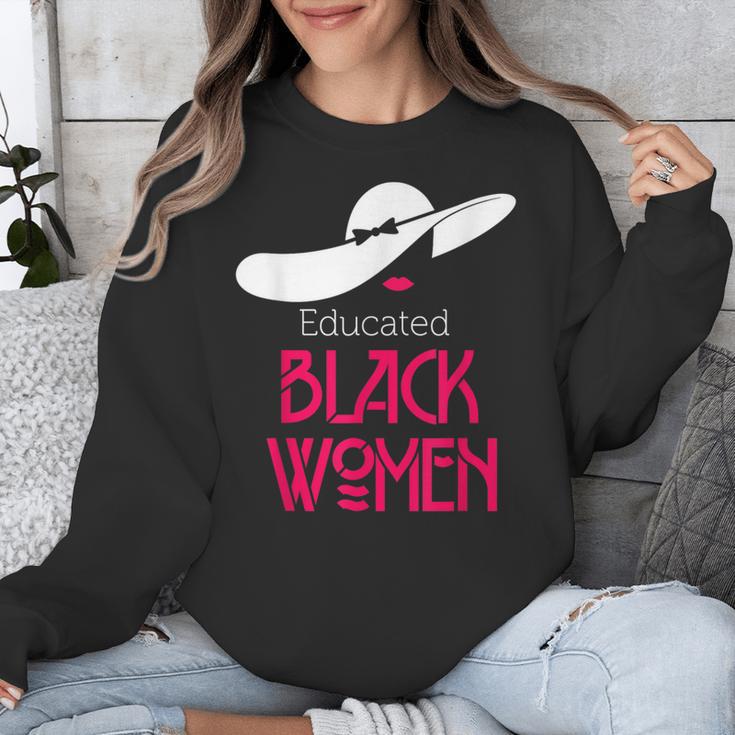 Educated Women Graduation Shirt Unisex Sweatshirt