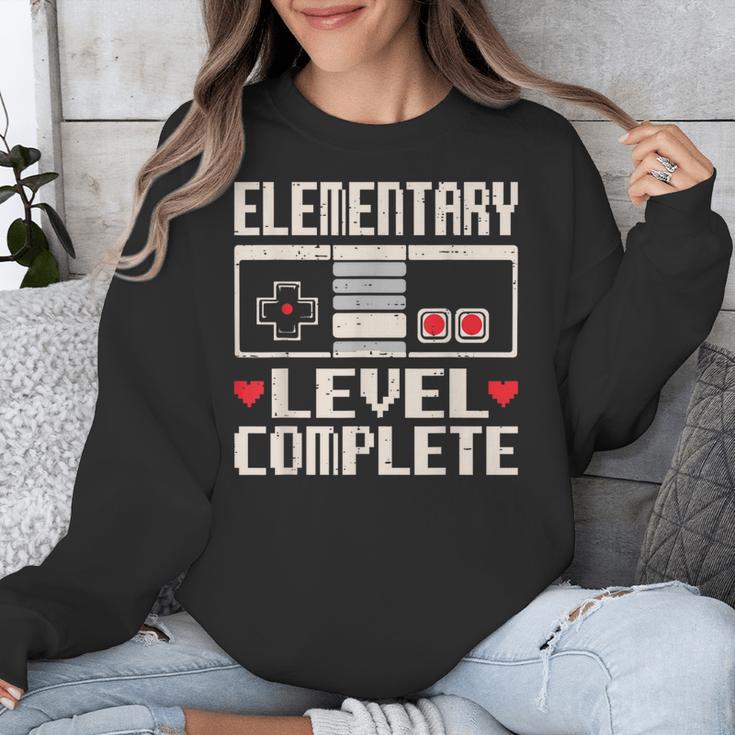 Elementary Level Complete Gamer Class Of 2025 Graduation Unisex Sweatshirt
