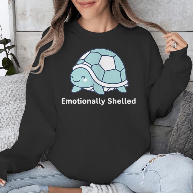 Emotionally Shelled Turtle Introvert Turtle Tee Unisex Sweatshirt Emotionally Shelled Turtle Introvert Turtle Tee Unisex Sweatshirt