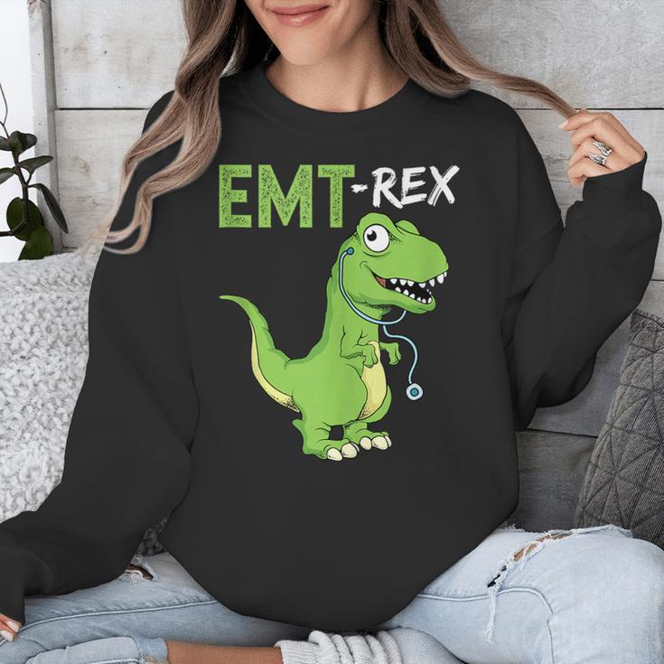 EMT Rex Paramedic Graduation Firefighter Unisex Sweatshirt