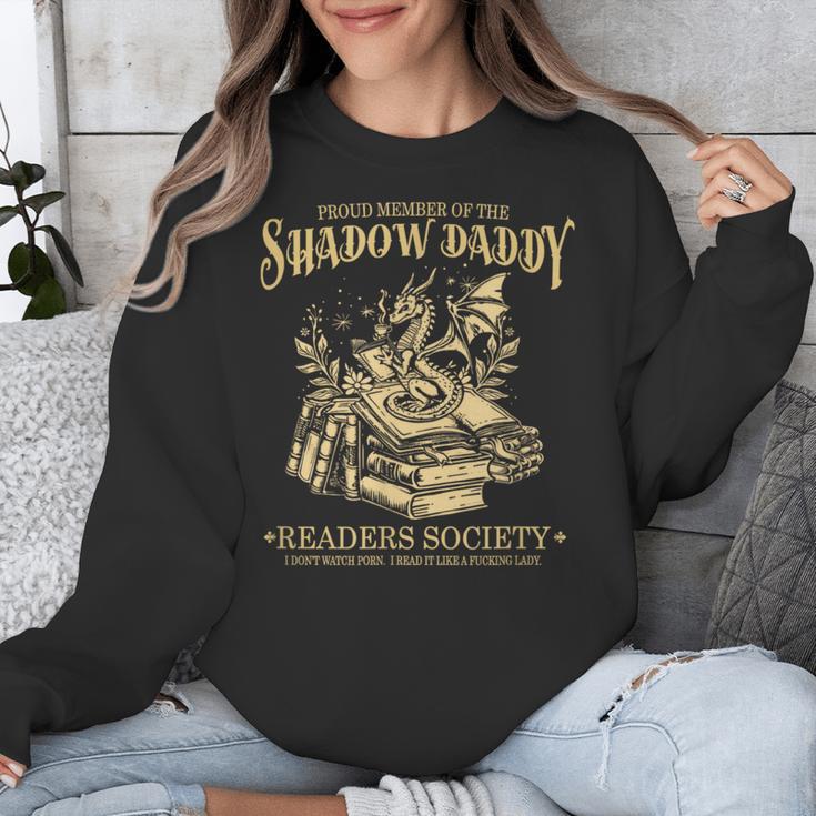 Fantasy Romantasy Book Shadow Daddy Readers Society Unisex Sweatshirt