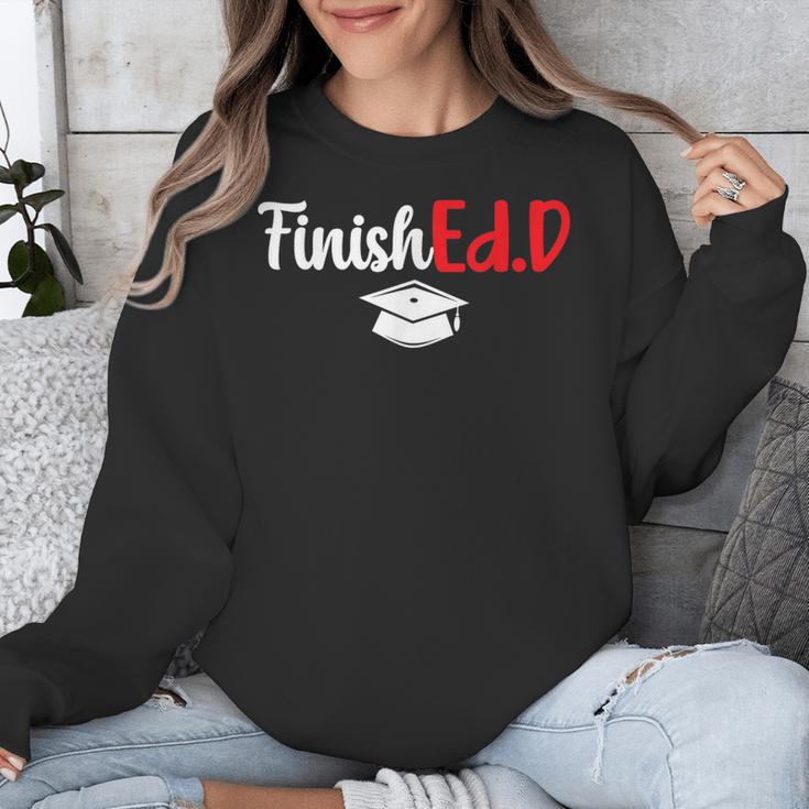 FinishEdD Doctor Of Education Graduate EdD Graduation Unisex Sweatshirt
