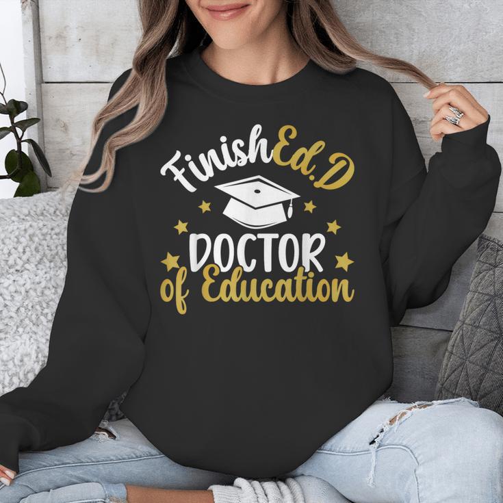 FinishEdD Doctor Of Education Graduation EdD Graduate Unisex Sweatshirt