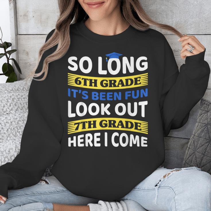 First Day School 7th Grade 6th Grade Graduation Unisex Sweatshirt