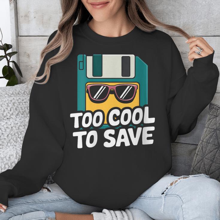 Floppy Disk Retro Tech Nostalgia Old School Computing Humor Unisex Sweatshirt Floppy Disk Retro Tech Nostalgia Old School Computing Humor Unisex Sweatshirt