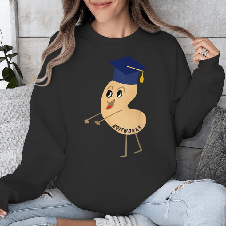 Flossing Cashew OIT For Tree Nut OIT Graduation Unisex Sweatshirt