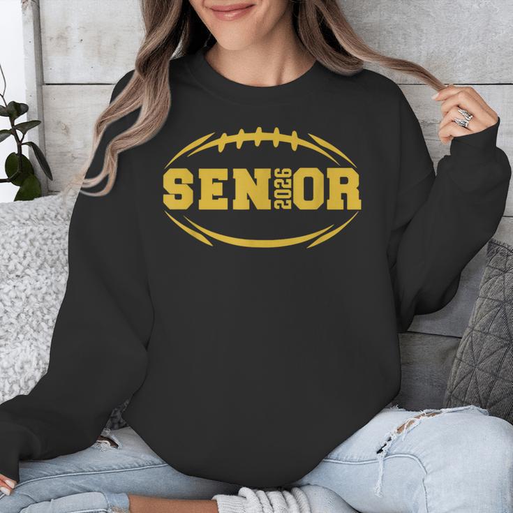 Football Proud Senior 2026 Graduation Year Unisex Sweatshirt