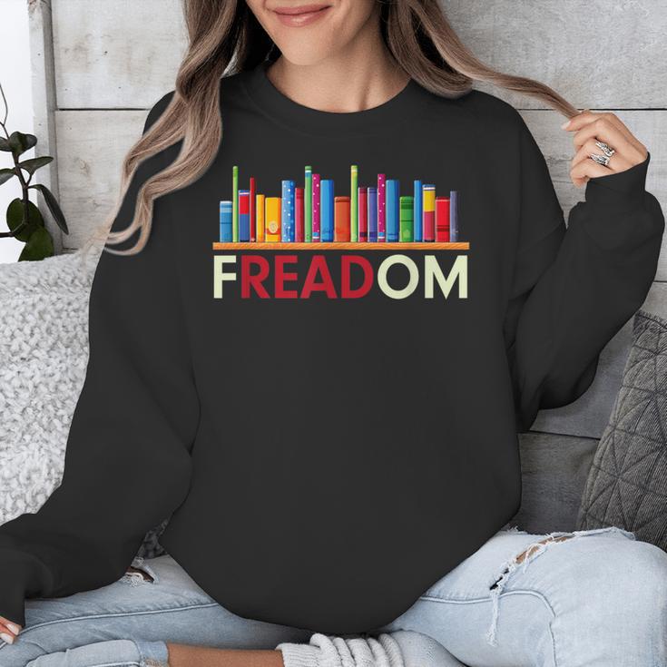 Freadom Anti-Banned Books – Read Banned Books Library Unisex Sweatshirt Freadom Anti-Banned Books – Read Banned Books Library Unisex Sweatshirt