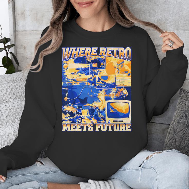 Frutiger Aero Retro Vibes Y2K 90's Vibes Unisex Sweatshirt Frutiger Aero Retro Vibes Y2K 90's Vibes Unisex Sweatshirt