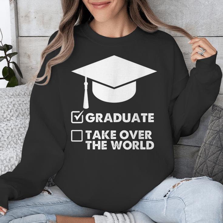 Funny Graduate Joke Mens Womens Graduation Gifts Unisex Sweatshirt