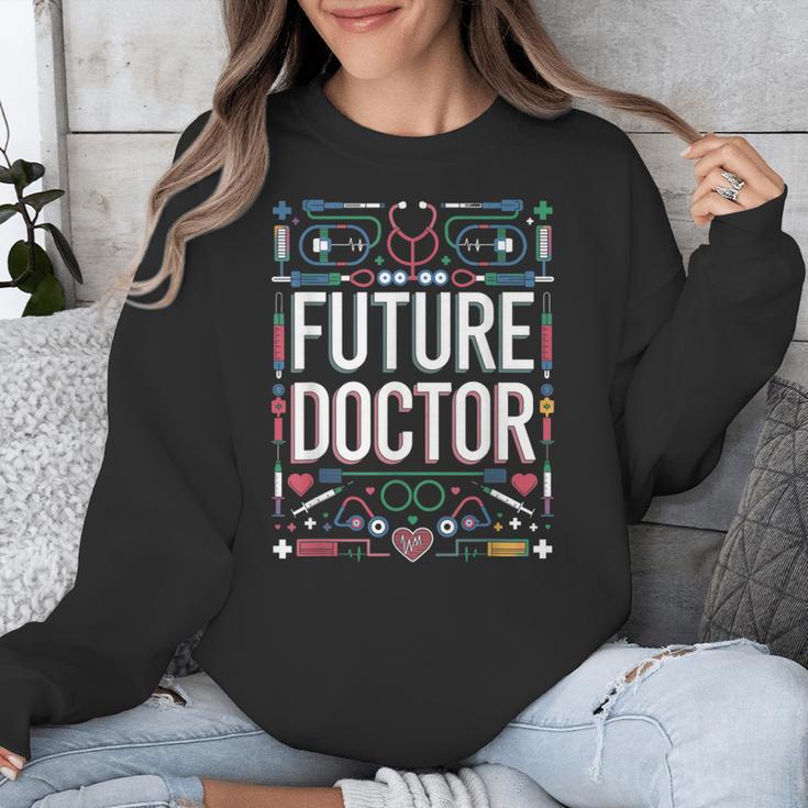 Future Doctor Graduation School Kids Toddler Women Men Unisex Sweatshirt