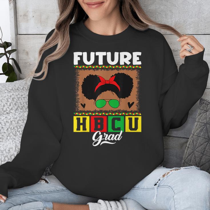 Future HBCU Grad HBCU Tomorrow Girl Graduation Kids Unisex Sweatshirt