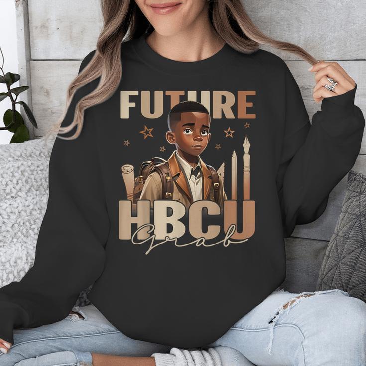 Future HBCU Grad History Boy Kids Graduation HBCU Unisex Sweatshirt