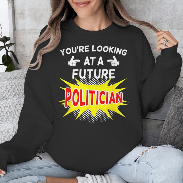 Future Politician Graduation For Kids And Graduates T-Shirt Unisex Sweatshirt
