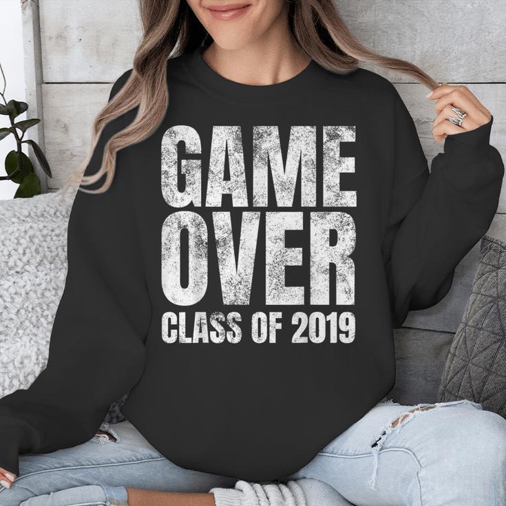 Game Over Class Of 2019 Graduation Senior T-Shirt Unisex Sweatshirt