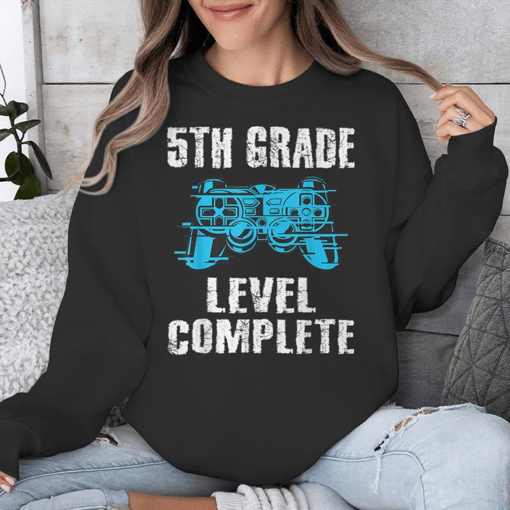 Gamer Graduation 5th Grade Level Complete Video Games Boys Unisex Sweatshirt