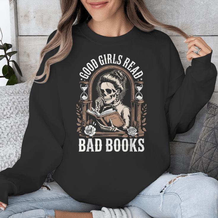 Good Girls Read Bad Books Unisex Sweatshirt