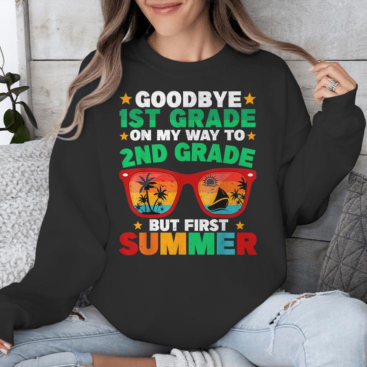 Goodbye 1st Grade First Summer Graduation Last Day Boys Unisex Sweatshirt