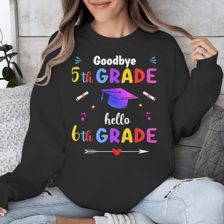 Goodbye 5th Grade Graduation Class Of 2023 Hello 6th Grade Unisex Sweatshirt