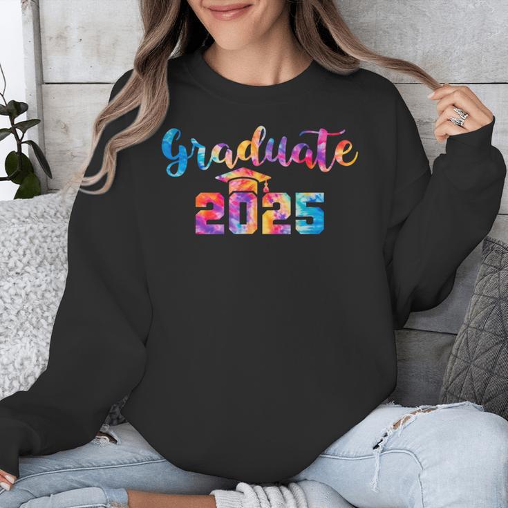 Graduate 2025 Tie Dye Graduation 2025 Class Of 2025 Senior Unisex Sweatshirt