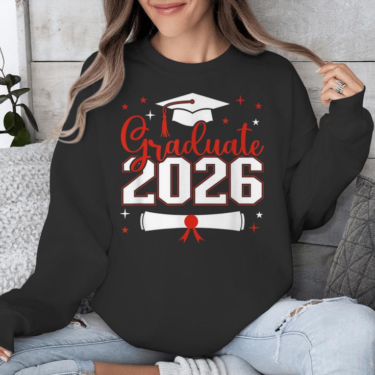 Graduate 2026 For Class Of 2026 Graduation Unisex Sweatshirt