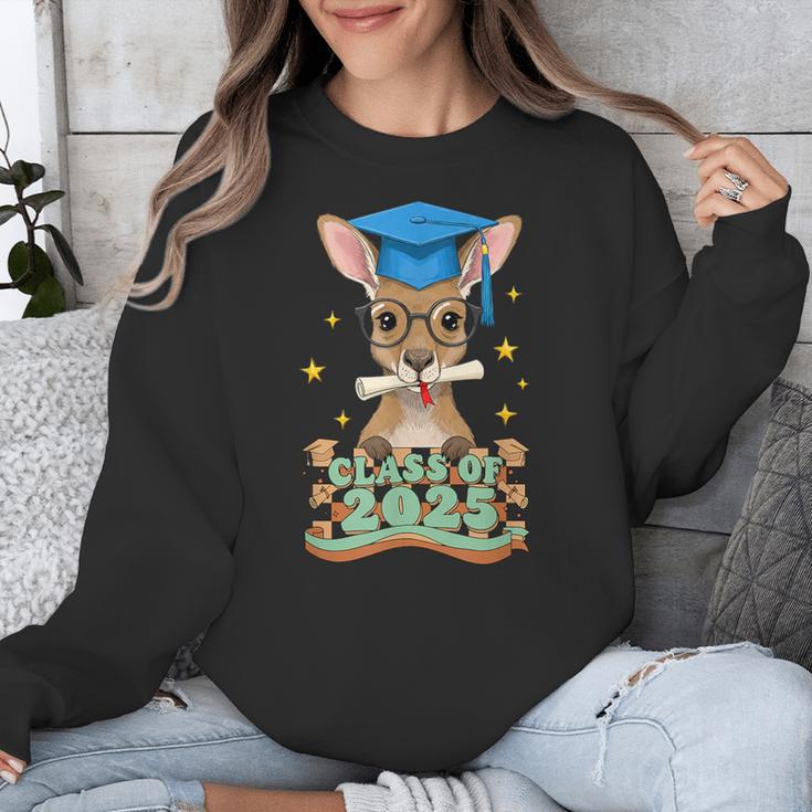 Graduate Kangaroo Class Of 2025 Kids Graduation Unisex Sweatshirt