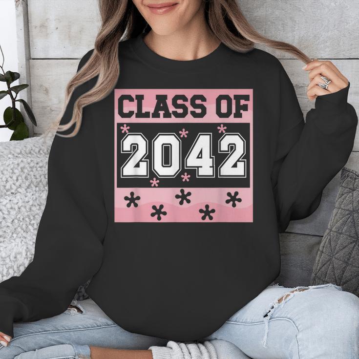 Graduating Class Of 2042 First Day Of School 2042 Graduation Unisex Sweatshirt