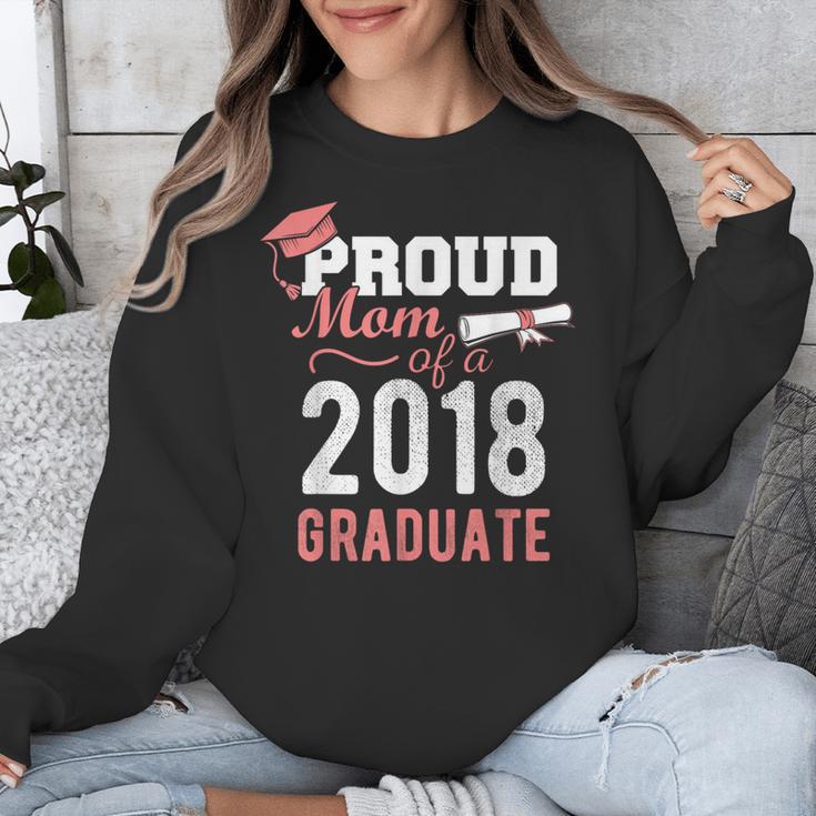 Graduation 2018 Tshirt Proud Mom Of A 2018 Graduate T-Shirt Unisex Sweatshirt