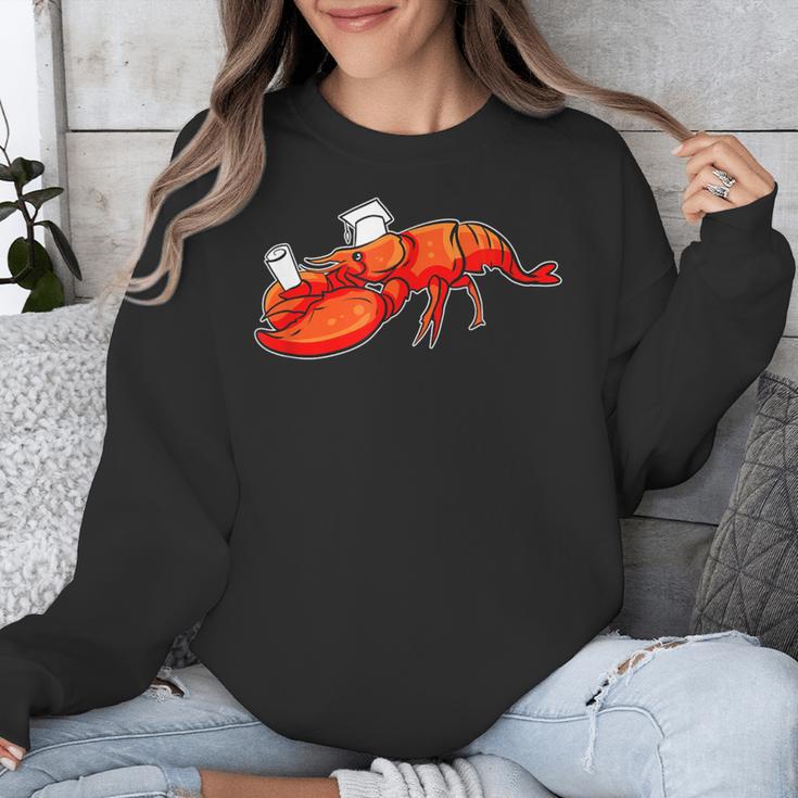 Graduation Bachelor Master Doctor PhD Study School Lobster Unisex Sweatshirt