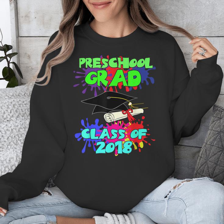 Graduation Class 2018 Cap Gown Shirt Preschool Graduate Unisex Sweatshirt