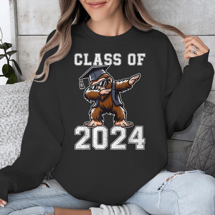 Graduation Class Of 2024 Bigfoot Graduated Seniors 2024 Unisex Sweatshirt
