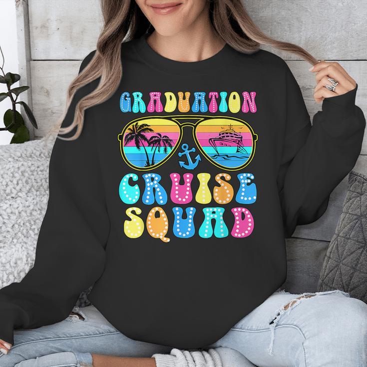 Graduation Cruise Squad Class Of 2025 Vacation Family Grad Unisex Sweatshirt