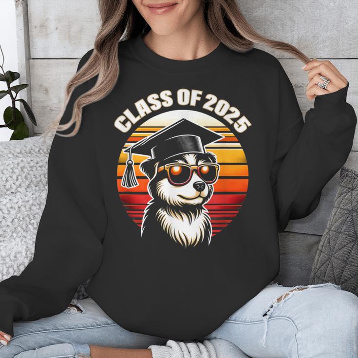 Graduation Day 2025 Graduate Class School Degree College Dog Unisex Sweatshirt