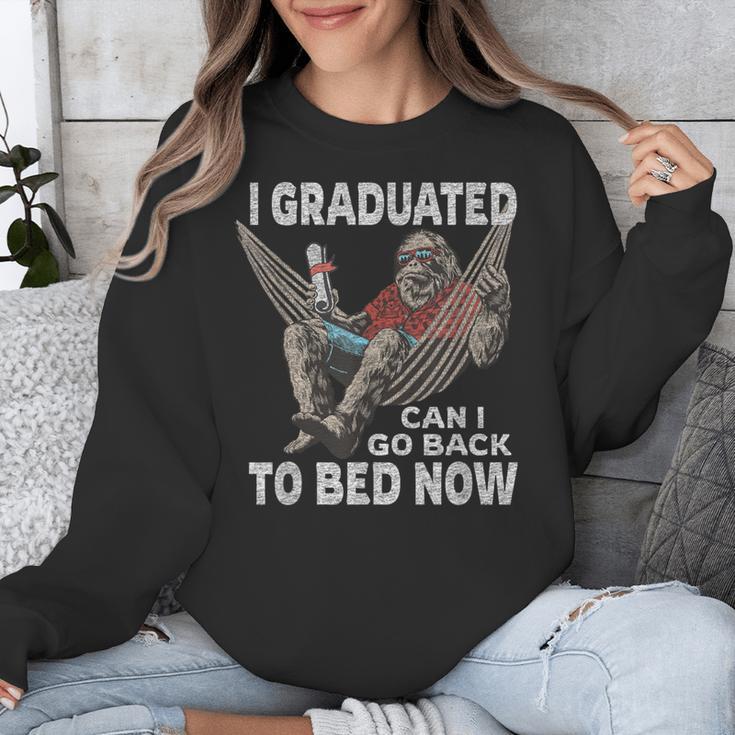 Graduation I Graduated Can I Go Back To Bed Now Unisex Sweatshirt