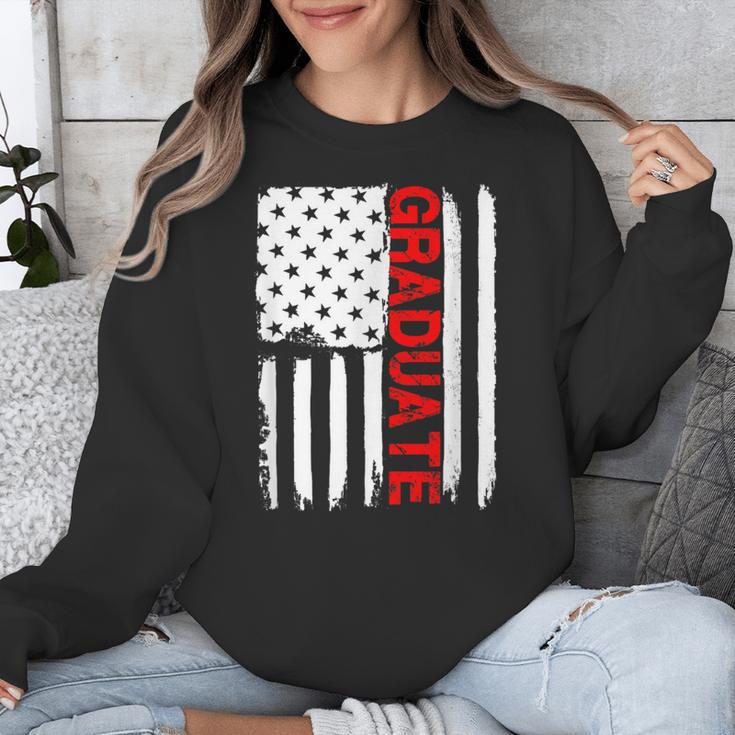 Graduation High School College Flag GraduateShirt 2018 Unisex Sweatshirt