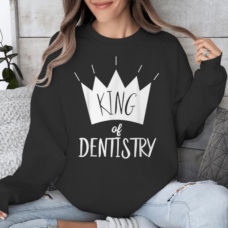 Graduation King Of Dentistry Dentist Or Hygienist Unisex Sweatshirt