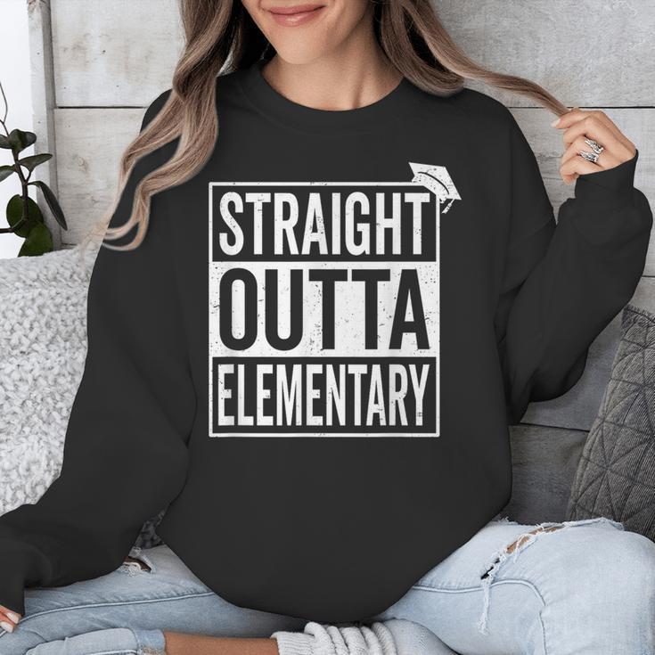 Graduation Shirt Straight Outta Elementary Unisex Sweatshirt