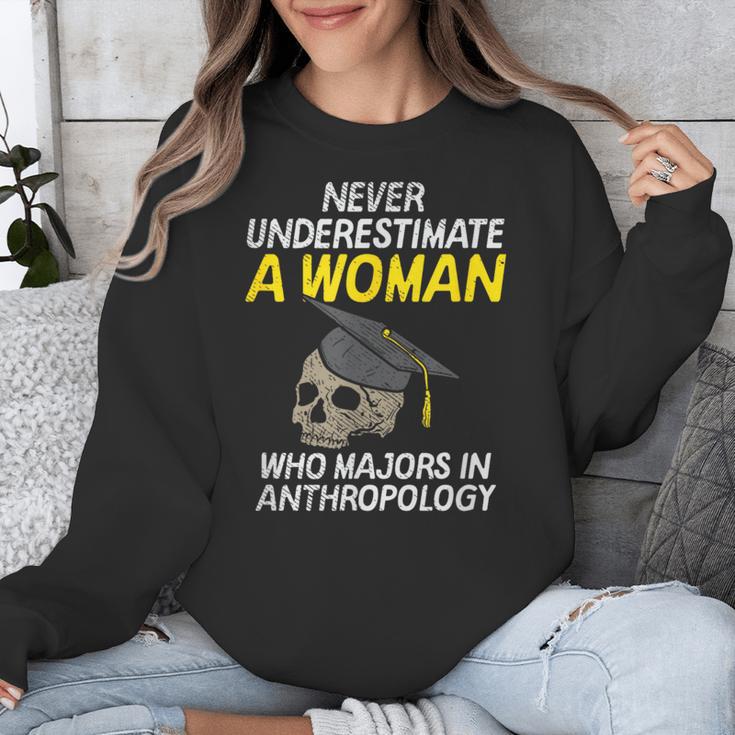 Graduation Student Who Majors In Anthropology Unisex Sweatshirt