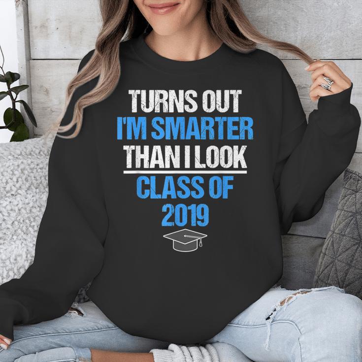 Graduation Turns Out Im Smarter Than I Look Unisex Sweatshirt